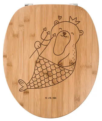 Produktbild von Mr. & Mrs. Panda Toilettendeckel Wassermann Astrologie - Transparent - Geschenk, WC Brille, Klobrille, Klodeckel, WC-Brille, Sternzeichen, Sitz, Geburtstagsgeschenk