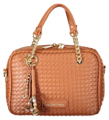 Produktbild von Elegante Damenhandtasche Braun mit Schulterriemen und Schlüsseldetail