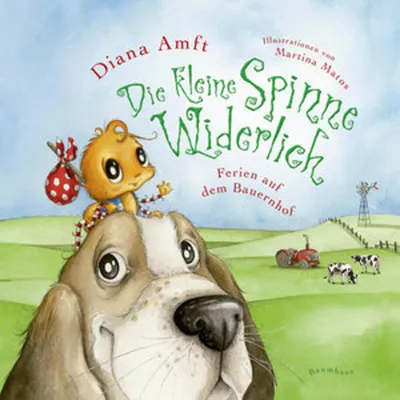 Obrázek produktu pro Die kleine Spinne Widerlich - Ferien auf dem Bauernhof Pappbilderbuch