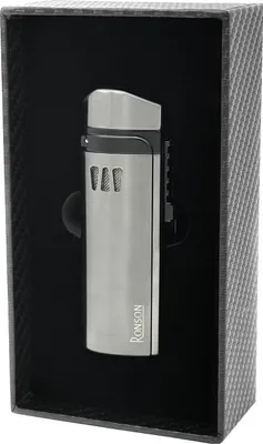 Obrázek produktu pro Zapalovač RONSON MISTRAL GUN METAL 3 JET  pro doutníky