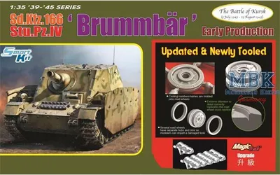 Immagine prodotto di DRAGON 6992 Sd.Kfz 166 Sturmpanzer IV Brumbär produzione iniziale