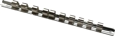 Produktbild von Stecknuss Schiene, 1/2 Zoll, Werkzeugleiste, 10 Clips