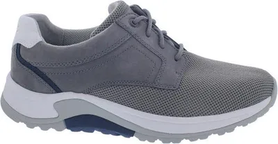 Produktbild von Rollingsoft Herren-Sneaker , Knitted Nubuk Chevron, rock white, Wechselfußbett 8000.26.01 41