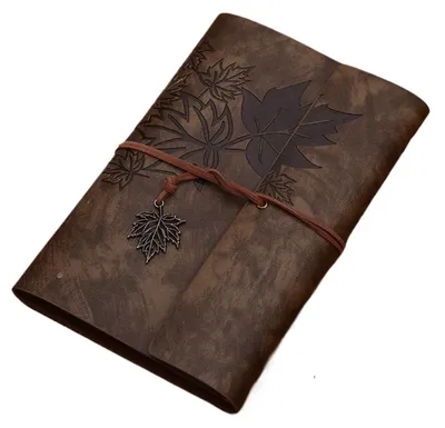 Image de Cahier vintage en cuir synthétique