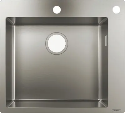 Immagine prodotto di Lavelli Hansgrohe - Lavello a incasso S712-F450, acciaio inox 43305800