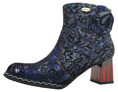 Image de Laura Vita - Bottines bleues pour femmes, chaussures de loisirs