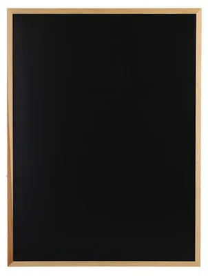 Produktbild von Zeller Kreidetafel / Magnettafel – Schwarzes Modell, 800 × 600 mm