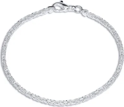 Produktbild von 925 Silber Königsarmband 2,5mm KA0025 (Länge: 19cm)