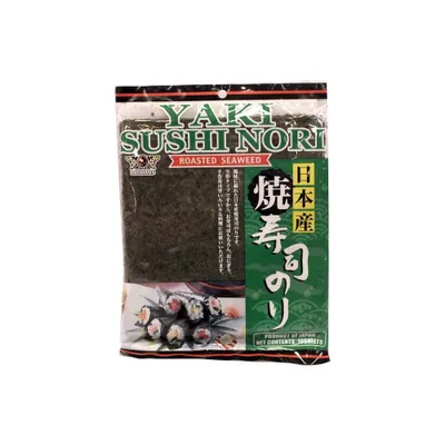 Produktbild von Lucullus Yaki Sushi Nori Roasted Seaweed 45g Packung (geröstete Algenblätter für Sushi)