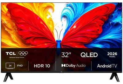 Image de TCL S5L 32S5L, 81,3 cm (32 pouces), 1920 x 1080 pixels, QLED, Smart TV, Wi-Fi, Noir