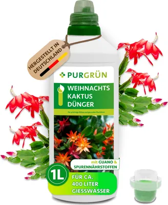 Produktbild von Purgrün Weihnachtskaktus-Dünger 1 Liter,