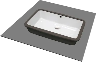 Immagine prodotto di Lavabo in Vetroceramica con base d'appoggio