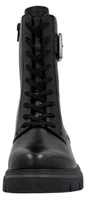 Produktbild von Remonte Damen Schnürbootie mit Schnalle und Profilsohle D1W82, Größe:42 EU, Farbe:Schwarz