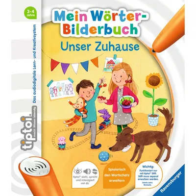Produktbild von Tiptoi Buch Mein Wörter-Bilderbuch Unser Zuhause