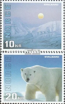 Produktbild von Briefmarken Norwegen 1996 Mi 1202-1203 (kompl.Ausg.) postfrisch Verwaltungsbezirk Svalsbard