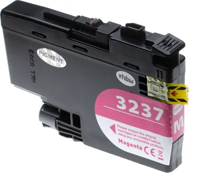 Produktbild von vhbw Tintenpatrone Magenta als Ersatz für Brother LC-3237M, LC3237M (kompatibel, 18,5ml + Chip)