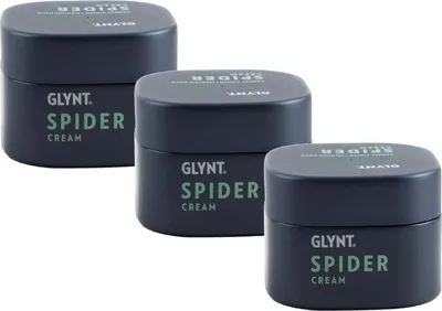 Produktbild von Glynt Spider Cream 3 x 85 ml elastische Formcreme flexibler Halt Set