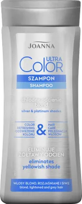 Zdjęcie produktu dla JOANNA Ultra Color System Szampon do włosów blond, rozjaśnianych i siwych 200ml