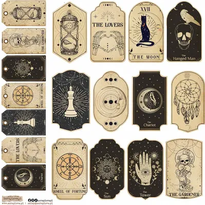 Produktbild von AUFKLEBER - ScrapLove - Vintage Label 6 - Vintage-Etikett 6