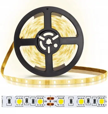 Zdjęcie produktu dla Taśma LED 12V Biała Neutralna 72W 4000K 300XSMD3528 IP20 EC79563 Rolka 5M