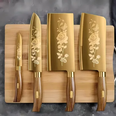 Immagine prodotto di Set di Coltelli da Cucina IL-33035 Eleganti e Funzionali KP33035