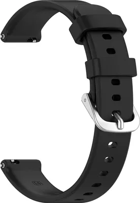 Produktbild von Silikon Armband Für Garmin Lily2 Smartwatch Ersatz Sport Tracke Uhrenarmband Schwarz