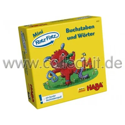 Produktbild von HABA Mini-Ratz Fatz Buchstaben, 0,4 Jahr(e)