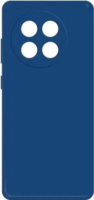 Productafbeelding van Beschermhoes voor OnePlus 13R - Phonesta, siliconen achterkant, donkerblauw