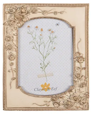 Immagine prodotto di Clayre & Eef Cornice 13x18 cm Beige Plastica color oro