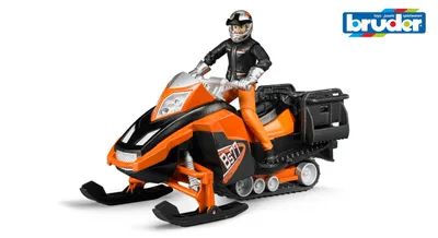 Produktbild von Snowmobil mit Fahrer und Ausstattung