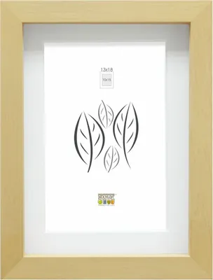 Image de Deknudt cadre photo 3D pour objets S223H1P1 naturel 30x40 cm