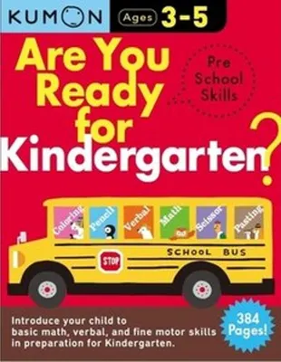 Productafbeelding van Kumon Are You Ready for Kindergarten Preschool Skills