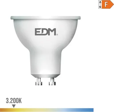 Image de Ampoule Led Gu10 7w Chaude éclairage Led Gu10 Chaud économique - Edm