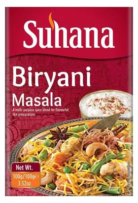 Zdjęcie produktu dla Mieszanka przypraw do biryani Suhana Biryani Masala 100g - aromatyczna