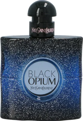 Produktbild von Yves Saint Laurent Black Opium Intense, Frauen, 50 ml, Nicht nachfüllbare Flasche, Absinth, Anis, Boysenbeere, Wermut, Jasmin, Orangenblüte, Kaffee, Lakritze, Sandelholz, Vanille