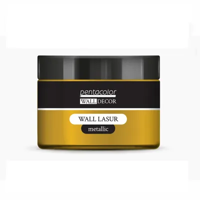 Produktbild von PENTART Wandlasur, Metallic, 150 ml, Gold