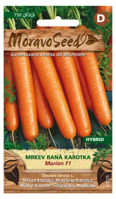 Obrázek produktu pro Mrkev karotka raná MARION F1 - hybrid 63725