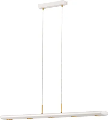 Immagine prodotto di Lampada a sospensione a LED Canelas 5 luci bianca, color oro