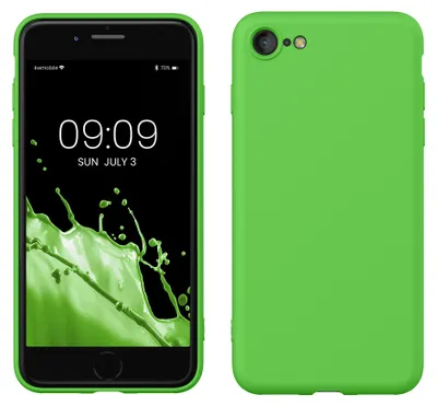 Produktbild von kwmobile Handyhülle für iPhone SE 2022 Hülle / iPhone SE 2020 / iPhone 8 / iPhone 7, für iPhone SE Hülle - Schutzhülle für kabelloses Laden - Case in
