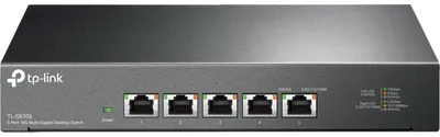 Zdjęcie produktu dla TP-Link TL-SX105, Nie zarządzany, 10G Ethernet (100/1000/10000), Montaż naścienny / rzutowanie na sufit