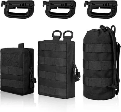 Produktbild von Famanu Kleine Molle-Tasche, taktische EDC-Hüfttasche für Outdoor und Survival