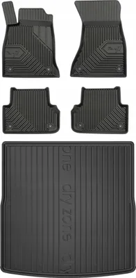 Produktbild von SET 77 Gummimatten und Fußmatten AUDI A4 ALLROAD B9 Kombi 2015-2023