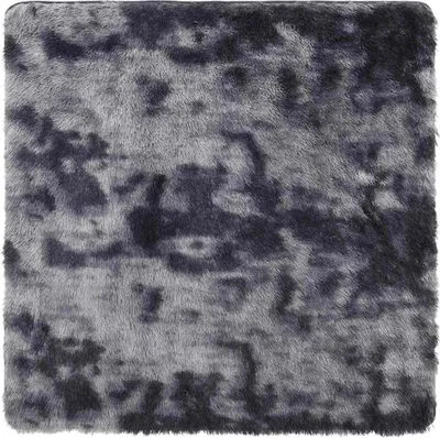 Obrázok produktu pre vidaXL Koberec Shaggy s vysokým vlasom NAVARRA tmavo šedý 160x160 cm polyester