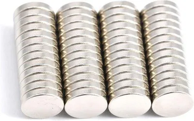 Produktbild von Starke Neodym Magnete 10x2mm 52Stk