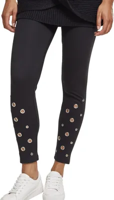 Obrázek produktu pro Dámské leginy Urban Classics Ladies Eyelet Leggings black - S