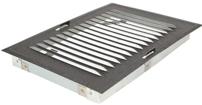 Obrázok produktu pre KOTARBAU® Ventilačná mriežka s sieťkou proti hmyzu, rozmer 14 x 21 mm, farba antracit