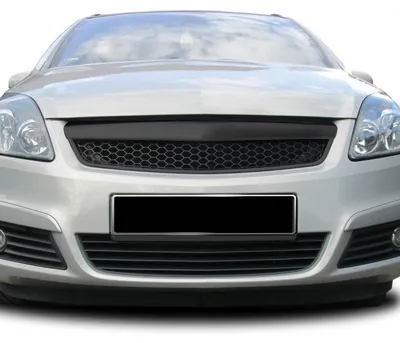 Kühlergrill Sportgrill Front Grill Waben Gitter Schwarz für Opel Zafira B – Produktansicht