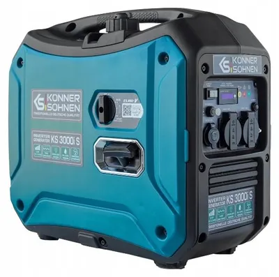 Zdjęcie produktu dla Generator inwertorowy Konner & Sohnen KS 3000I S, moc 3,0 kW, napięcie 230V