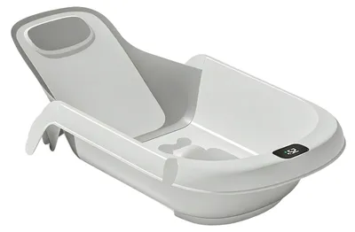 Produktbild von Babybadewannensitz, umbaubares Design, Sicherheits-Temperatursensor, GRAU