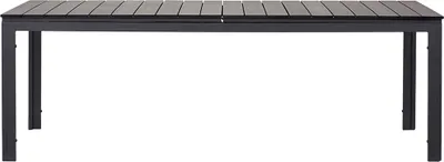 Image de Willy table de jardin extensible 95x230/287 cm noir.